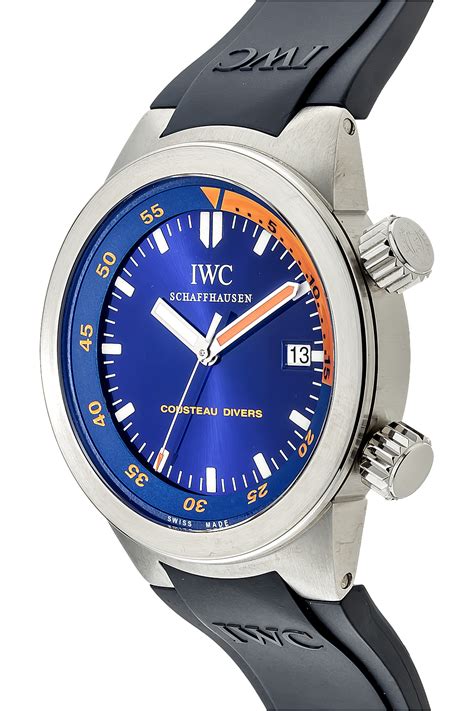 iwc schaffhausen aquatimer price|IWC aquatimer cousteau diver.